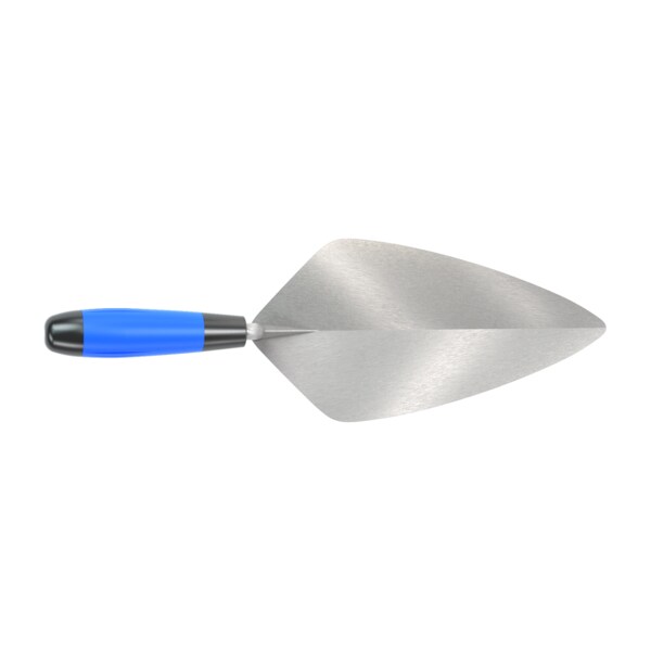 Bon 72-459 Brick Trowel, Carbon Steel Wl 11" Comfort Grip Handle
